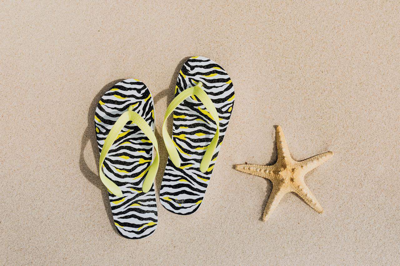 Flip flops – or just for a swimsuit?